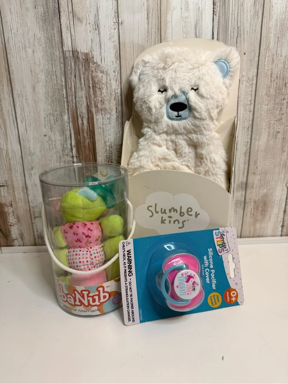 Slumber Kin Bubba Nub Pacy baby set